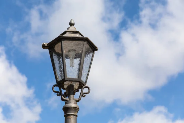 Street Lamp Background Blue Sky — Stock Photo, Image