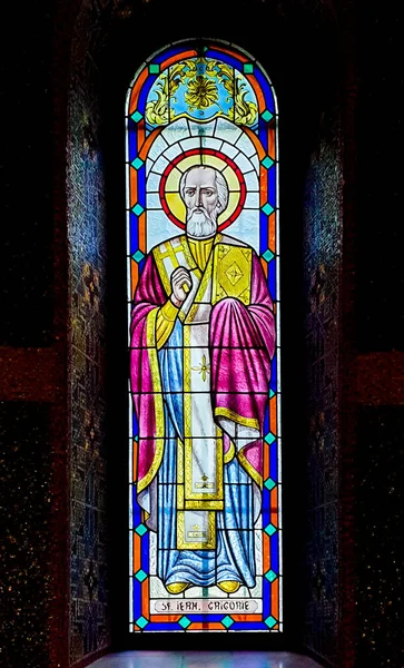 Stained Glass Window Church — Stock Photo, Image