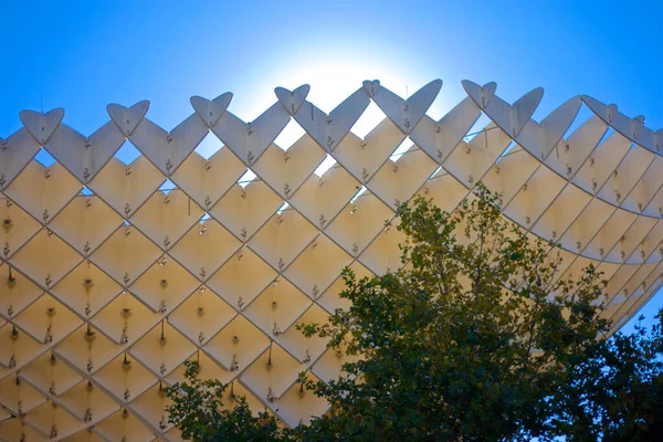 Stock image view of the facade of a building in the city of barcelona