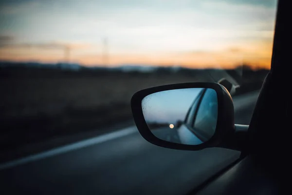 Coche Conducción Carretera — Foto de Stock