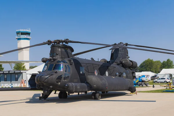 Militär Helikopter Himlen — Stockfoto