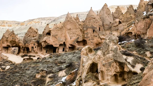 Capadocia Pavo Mayo 2019 Goreme Cave Nevsehir City Anatolia Usa —  Fotos de Stock