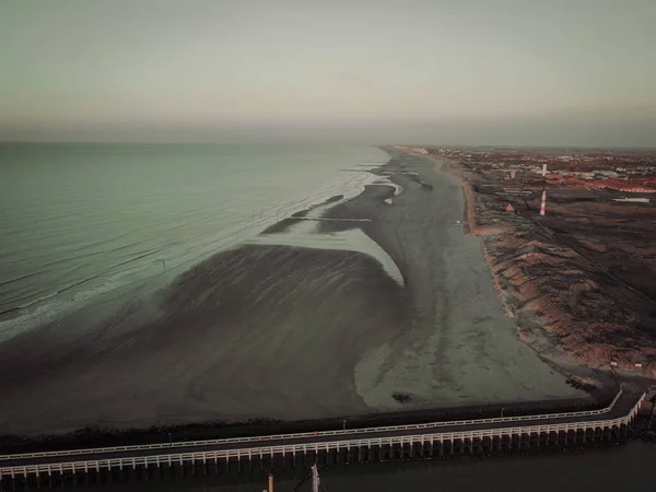 Воздушный Вид Город Балтийского Моря — стоковое фото
