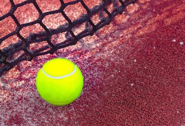 Pelota Tenis Cancha —  Fotos de Stock