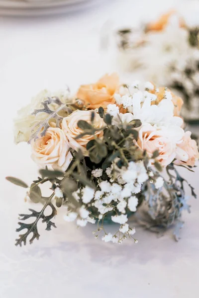 Beau Bouquet Mariage Fleurs — Photo