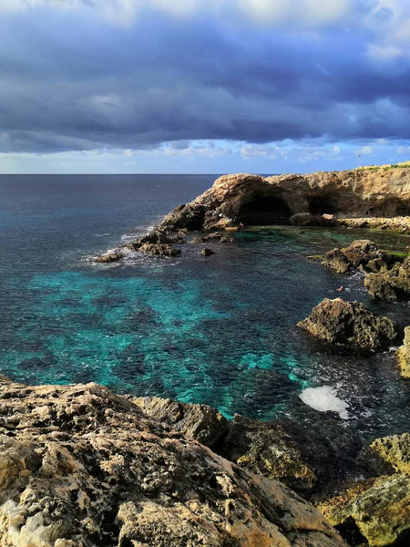 Vacker Utsikt Över Havet Kusten — Stockfoto