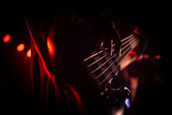 Guitarra Palco — Fotografia de Stock