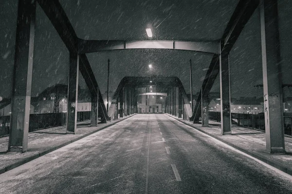 Empty Road City — Stock Photo, Image