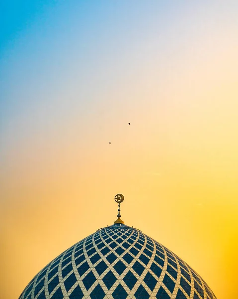 Dôme Mosquée Dans Ville Istanbul Dinde — Photo