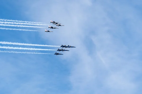 Vliegtuigen Die Lucht Vliegen — Stockfoto