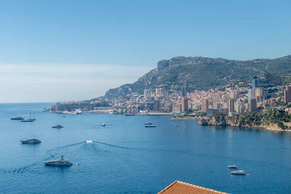 Vista Cidade Monaco — Fotografia de Stock