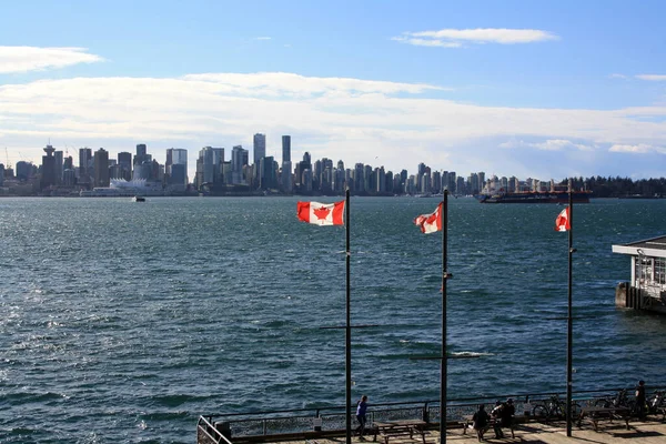 Vista Sulla Città Canada — Foto Stock