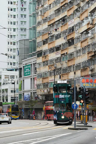 Hong Kong China Circa Januar 2019 Moderne Architektur Stadtzentrum Von — Stockfoto