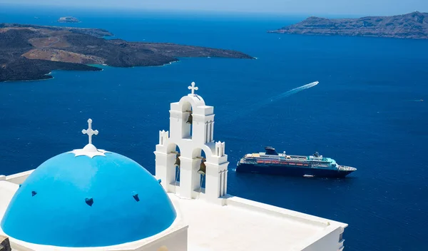 希腊圣托里尼岛的美丽景色 — 图库照片