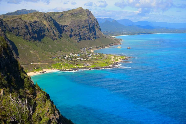 Vue Aérienne Île Mer Méditerranée Nord État Israël — Photo