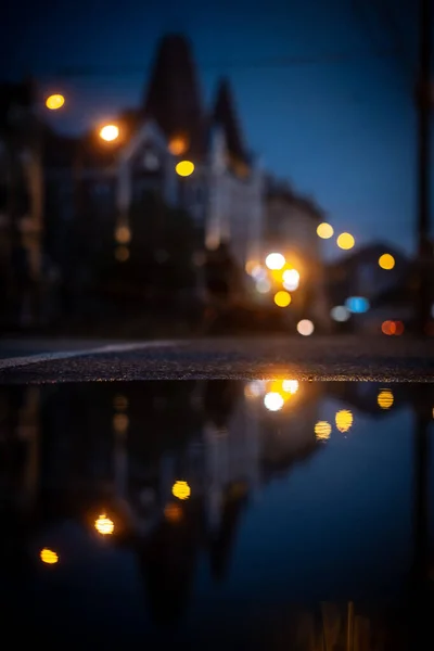 スウェーデンのストックホルム市の夜景は — ストック写真