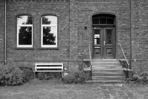 Old Wooden House City — Stock Photo, Image