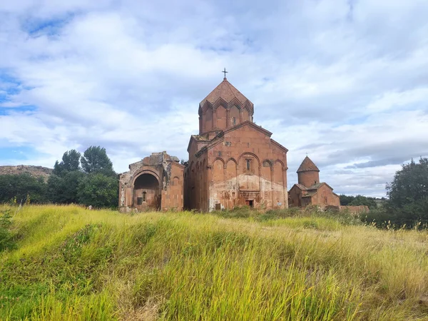 Vista Igreja Campo — Fotografia de Stock