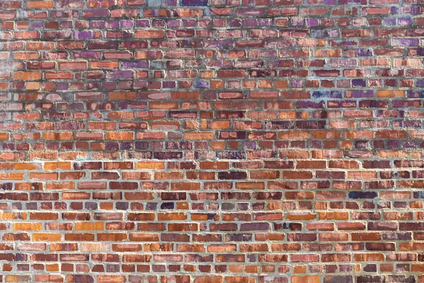 Vieux Mur Briques Rouges Texture Fond — Photo