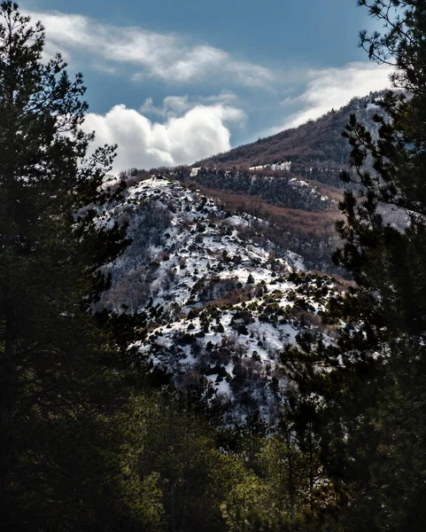 Schöne Aussicht Auf Die Berge — Stockfoto