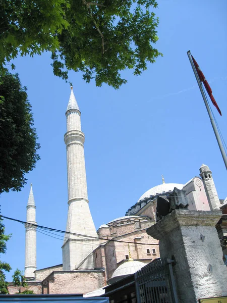 Istanbul Pavo Julio 2017 Mezquita Ciudad Vieja —  Fotos de Stock