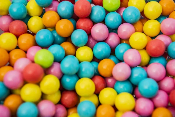 Fond Bonbons Colorés Gros Plan Bonbons Chocolat Sucré — Photo