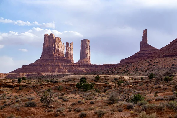 Památník Údolí Národního Parku Utah Usa — Stock fotografie