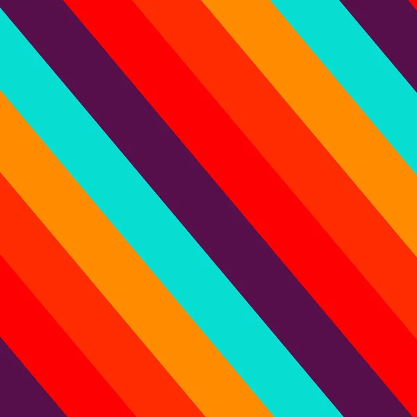 Rainbow Diagonal Striped Seamless Pattern Background — Stock Photo, Image