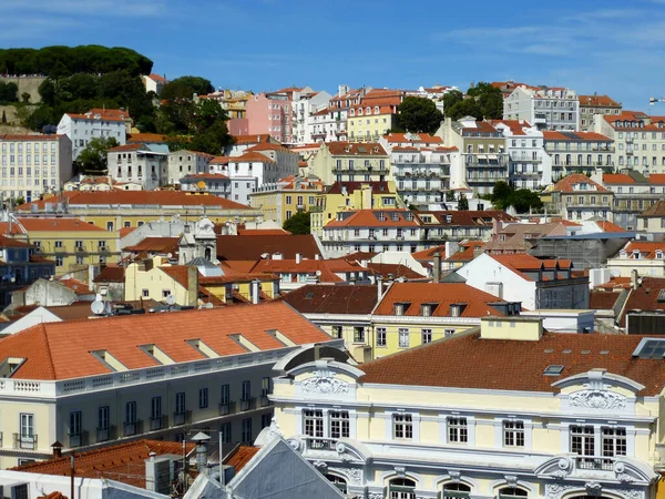 Blick Auf Die Stadt Lisbon Portugal — Stockfoto