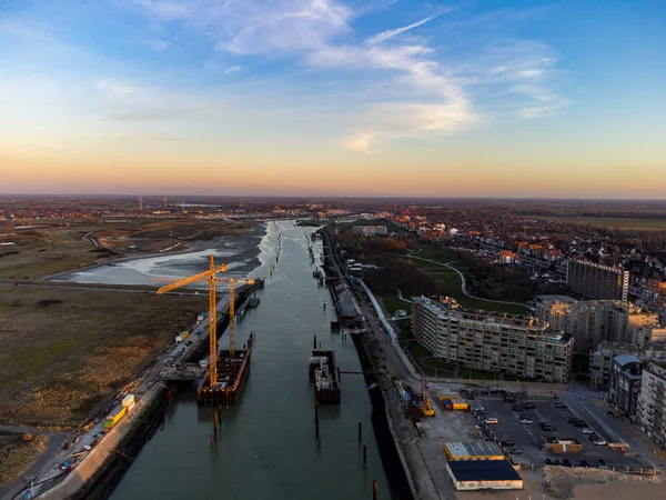 Flygfoto Över Stockholms Stad Sverige — Stockfoto