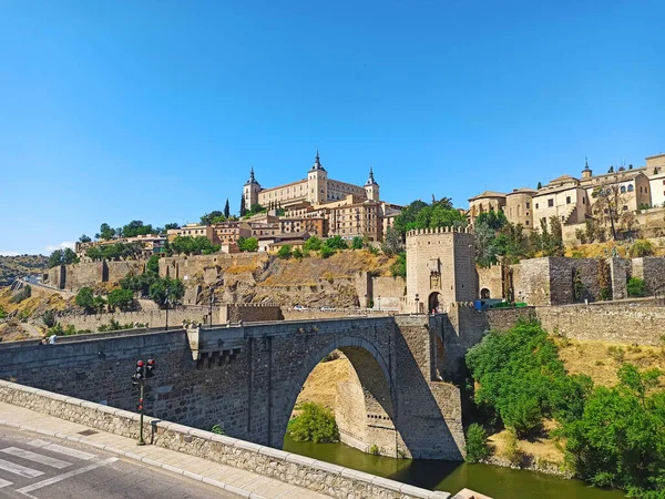 Toledo Espanha Maio 2017 Vista Cidade Medieval Segóvia Andaluzia Catalunha — Fotografia de Stock