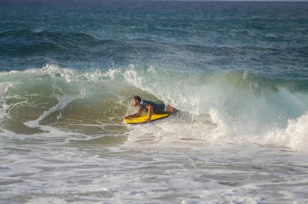 Surfer Surfen Strand — Stockfoto