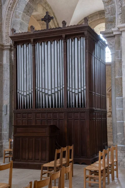 Innenraum Der Alten Kirche — Stockfoto