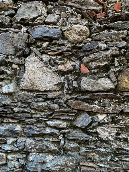 Pedra Velha Parede Textura Fundo — Fotografia de Stock