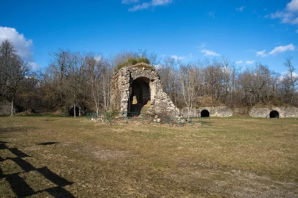 Eski Şehrin Kalıntıları Srail Eski Bölgesinin Kalıntıları — Stok fotoğraf