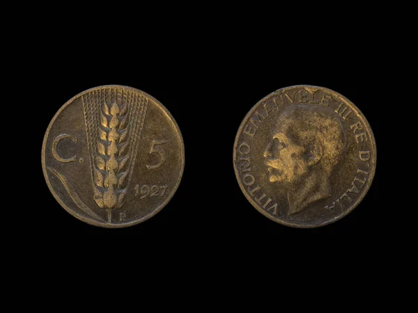 Стара Старовинна Фотографія Великої Срібної Монети — стокове фото