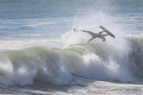 Olas Chocando Playa —  Fotos de Stock