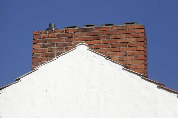 Brick Wall Roof House — Stock Photo, Image
