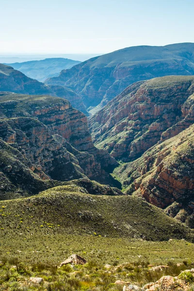 Hermoso Paisaje Las Montañas Del Cáucaso — Foto de Stock