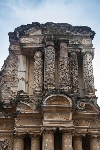 Rovine Antiche Del Tempio Del Muro Sacro Della Città Della — Foto Stock