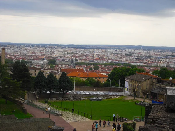 Vista Ciudad Barcelona — Foto de Stock