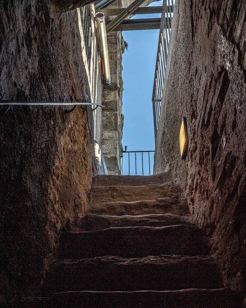 Gammal Övergiven Byggnad Staden Jerusalem — Stockfoto