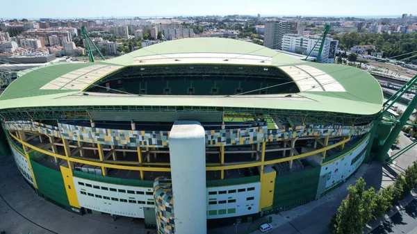 Aerial View City Stadium — Stock Photo, Image