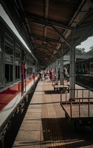 Train Station City Thailand — Stock Photo, Image