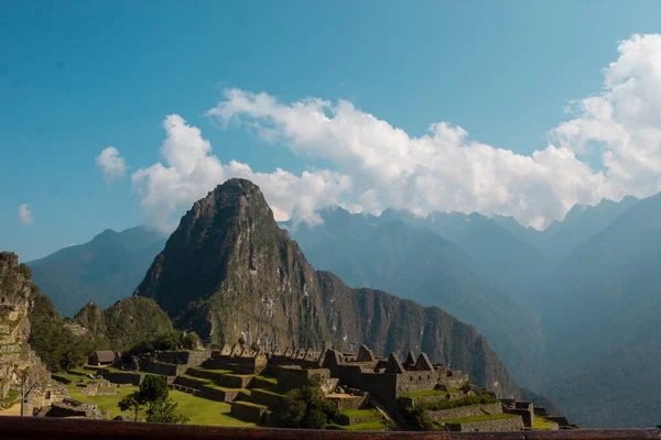 Machu Picchu Pérou Août 2018 Chemin Sacré Vers Camp Base — Photo
