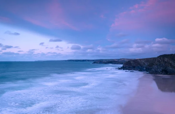 美丽的海景 自然背景 — 图库照片