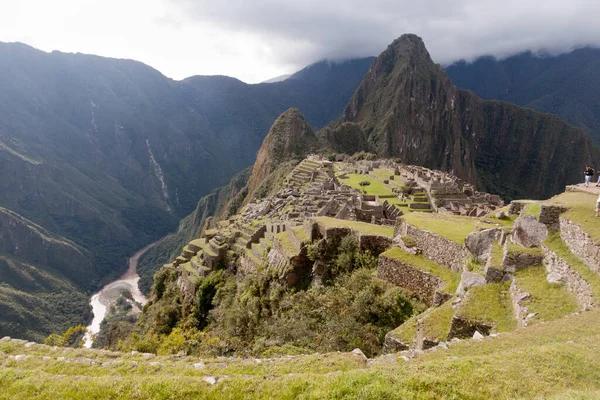 Machu Picchu Peru Agosto 2018 Città Inca Della Sacra Valle — Foto Stock