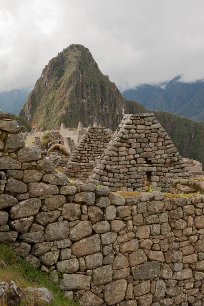 Machu Picchu Peru August 2018 Die Inca Ruinen Des Heiligen — Stockfoto