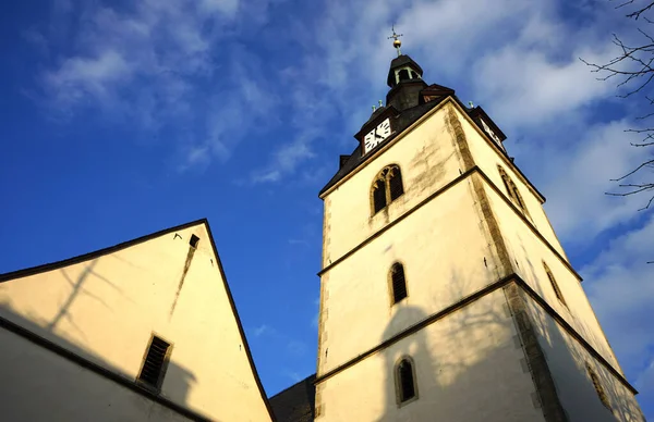 Vecchia Chiesa Nella Città Praga — Foto Stock