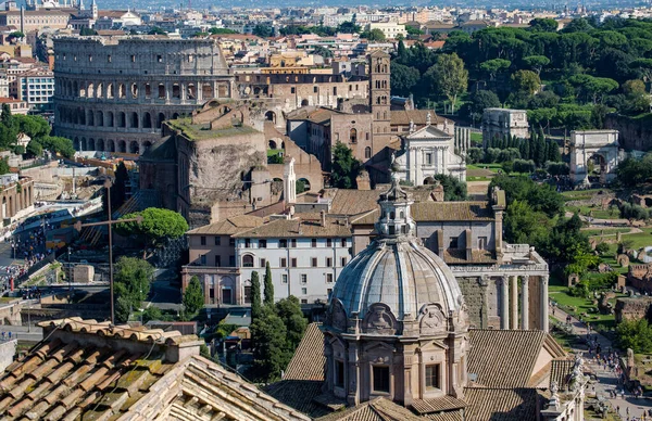 Róma Olasz Kilátás Városra — Stock Fotó